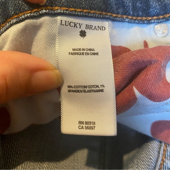 LUCKY BRAND Women Blue Sofia Boot Jeans Size 10/30 - Picture 10 of 11